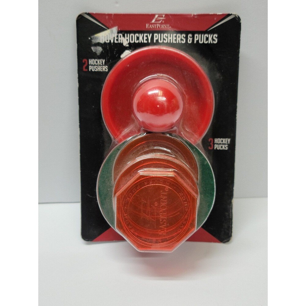 EastPoint Sports Hover Hockey Pushers/Pucks Air Hockey 3 pucks 2 pushers NEW